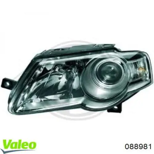 Купити 088981 VALEO Основна фара в зборі ліва