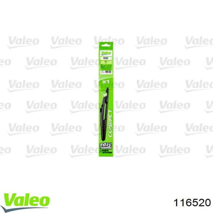 Задня щітка 116520 VALEO
