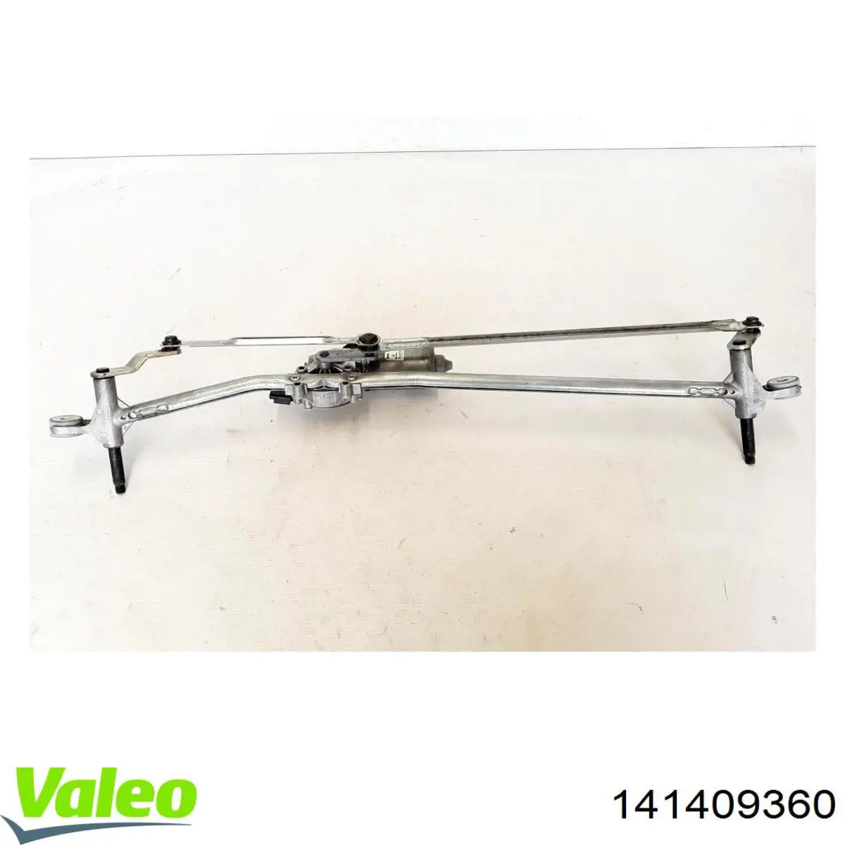 Двигун склоочисника лобового скла (трапеції) 141409360 VALEO