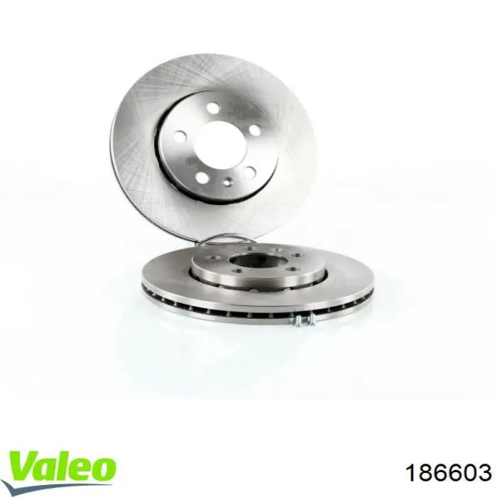186603 VALEO диск гальмівний передній