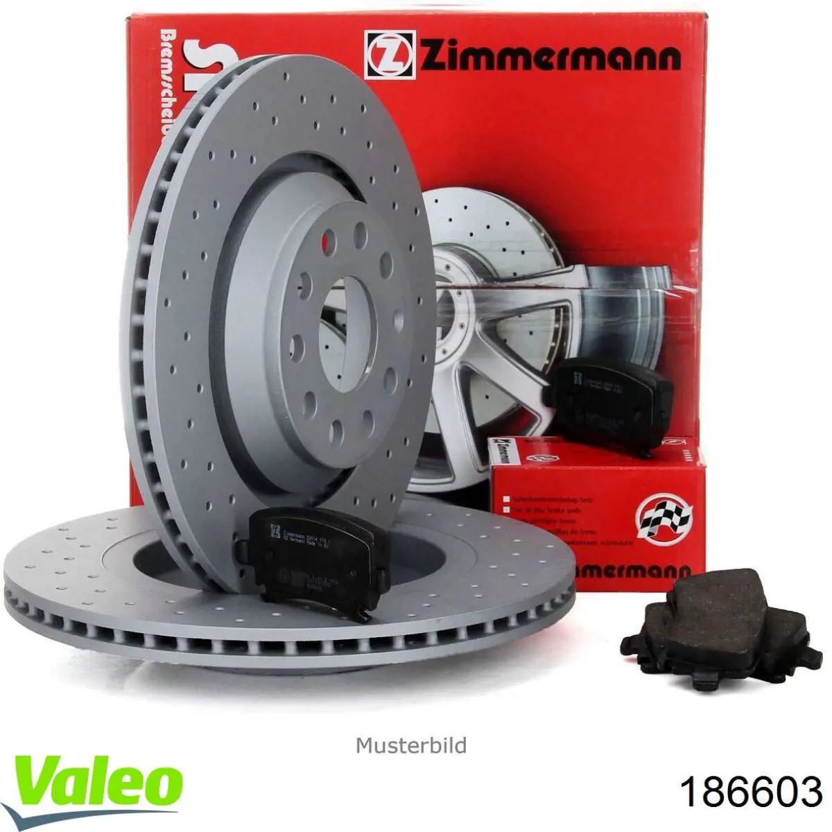 Купити 186603 VALEO Ротор гальмівний