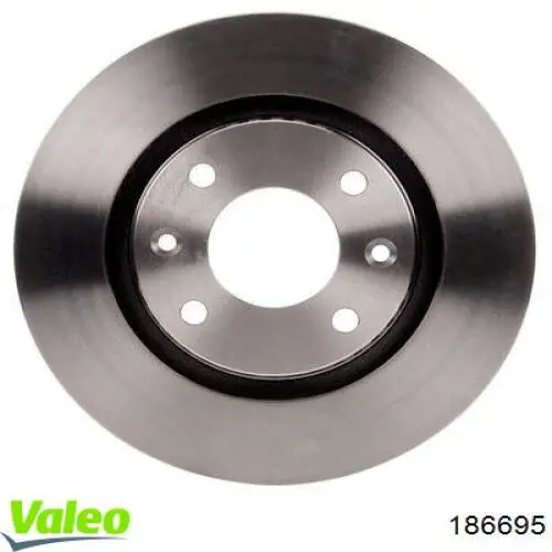 Гальмівні диски передні 186695 VALEO