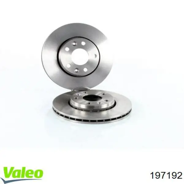 Гальмівні диски передні 197192 VALEO
