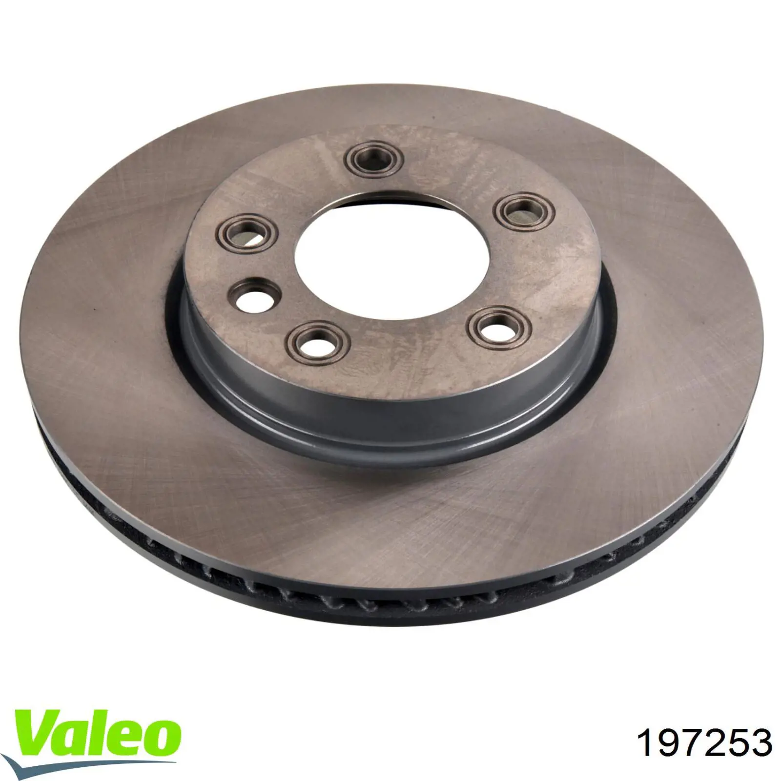 Диск гальмівний передній VALEO 197253