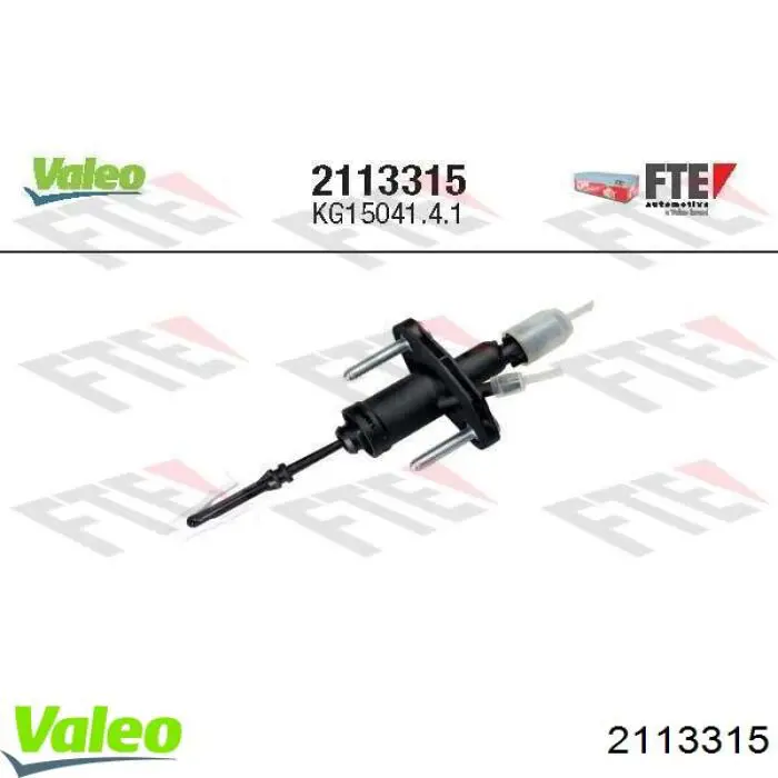 ГЦЗ VALEO 2113315 ціна, від 102.66 USD