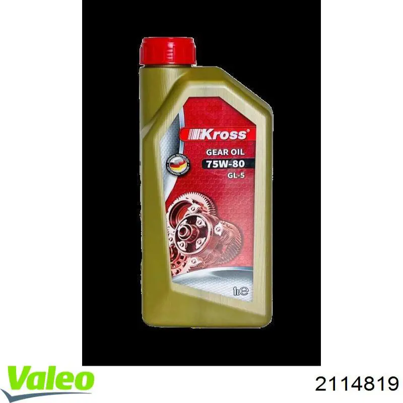 2114819 VALEO Циліндр зчеплення, головний