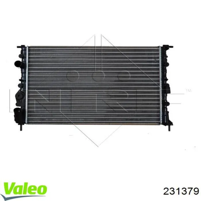 231379 VALEO радіатор охолодження двигуна