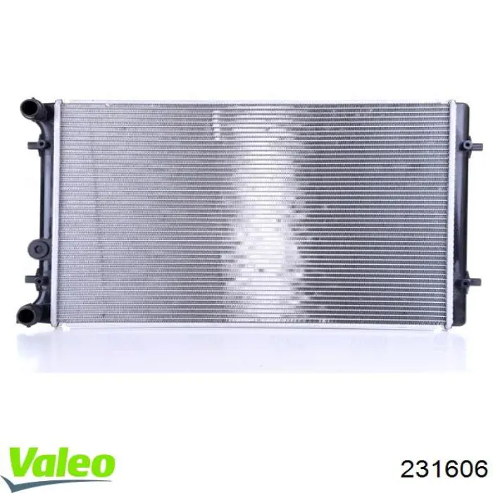 231606 VALEO радіатор охолодження двигуна