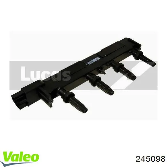 Котушка запалювання VALEO 245098 ціна, від 87.41 USD