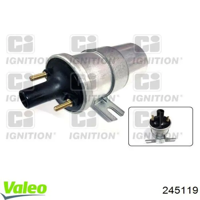 Котушка запалювання 245119 VALEO