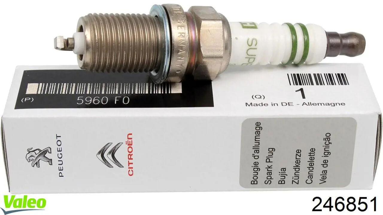 246851 VALEO Свіча запалювання