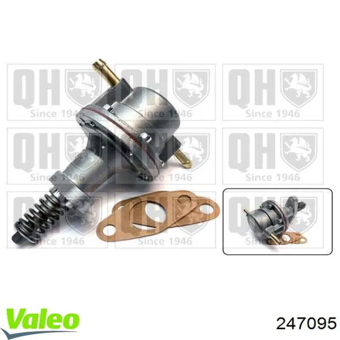 Паливний насос, механічний VALEO 247095 ціна, від 48.75 USD