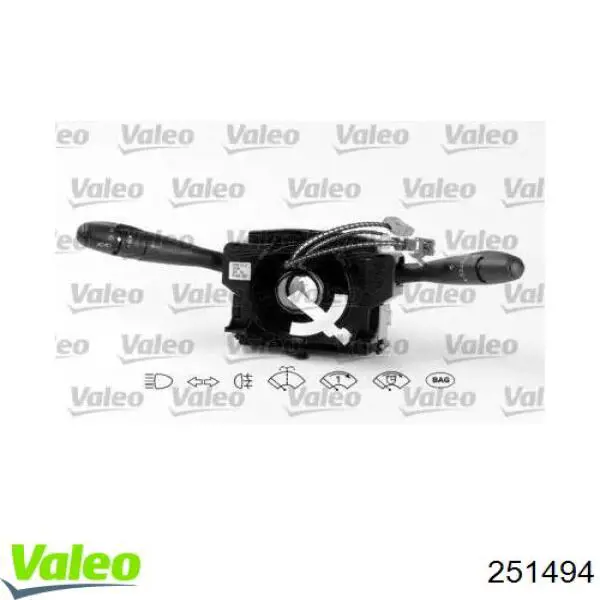 251494 VALEO Перемикач підрульовий