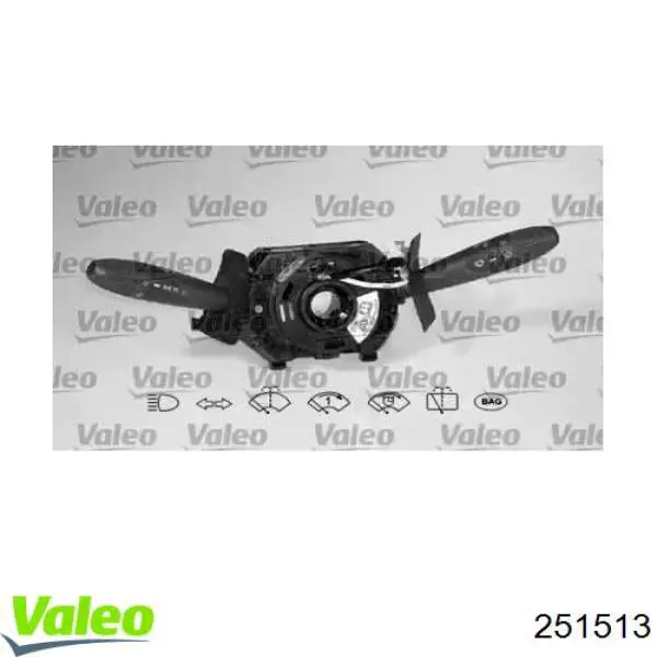 Купити 735360978 Fiat/Alfa/Lancia Перемикач підрульовий, лівий