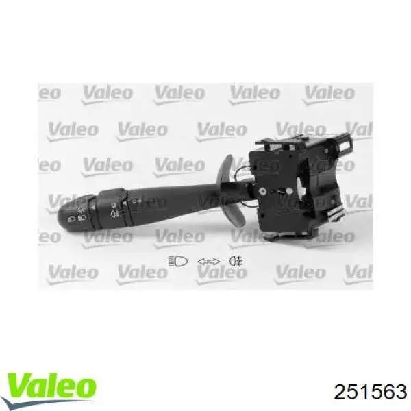 Перемикач підрульовий, лівий VALEO 251563 ціна, від 26.21 USD