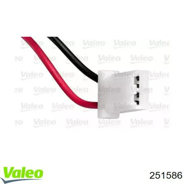 Купити 251586 VALEO Перемикач підрульовий, лівий