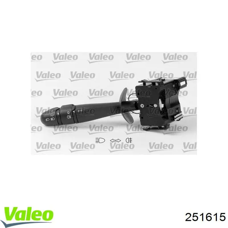 Перемикач підрульовий, правий VALEO 251615 ціна, від 54.55 USD