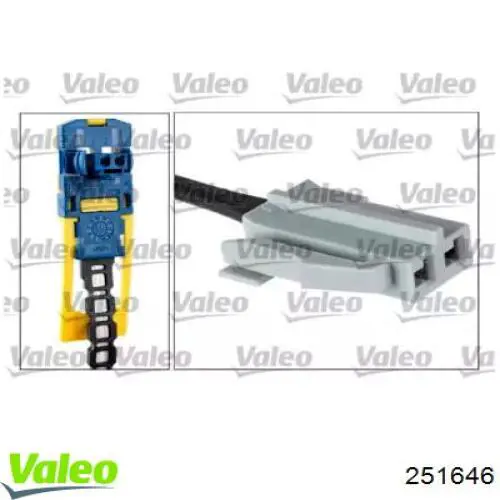 Купити 251646 VALEO Перемикач підрульовий, центральна частина