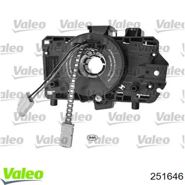 Перемикач підрульовий, центральна частина VALEO 251646