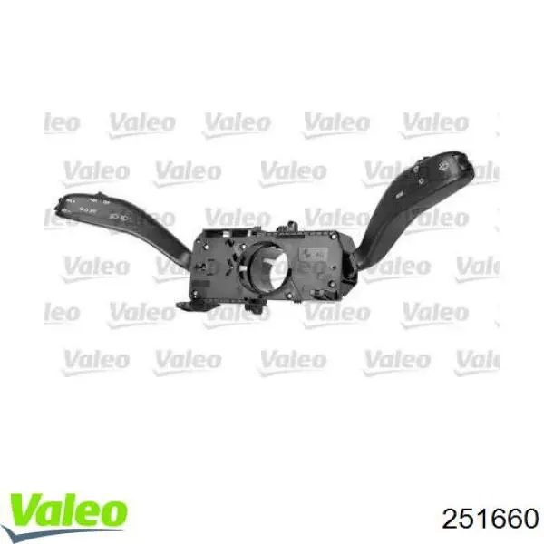 Перемикач підрульовий, лівий VALEO 251660 ціна, від 129.17 USD