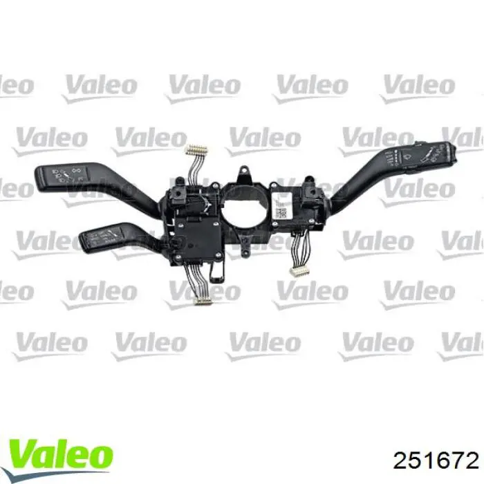 Купити 251672 VALEO Перемикач підрульовий, лівий