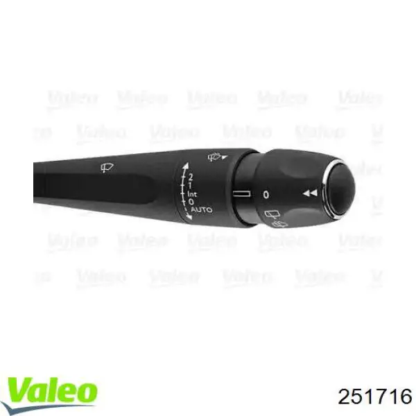 Перемикач підрульовий, лівий VALEO 251716 ціна, від 119.17 USD