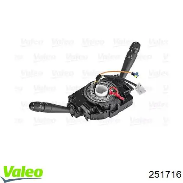 Перемикач підрульовий, лівий VALEO 251716 ціна, від 95.35 USD