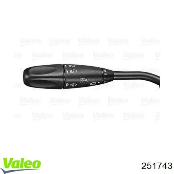 Перемикач підрульовий, лівий VALEO 251743 ціна, від 76.01 USD