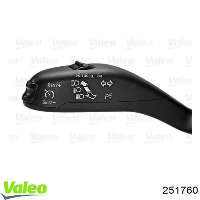 Підрульовий перемикач 251760 VALEO