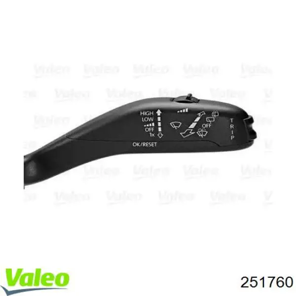 251760 VALEO Перемикач підрульовий