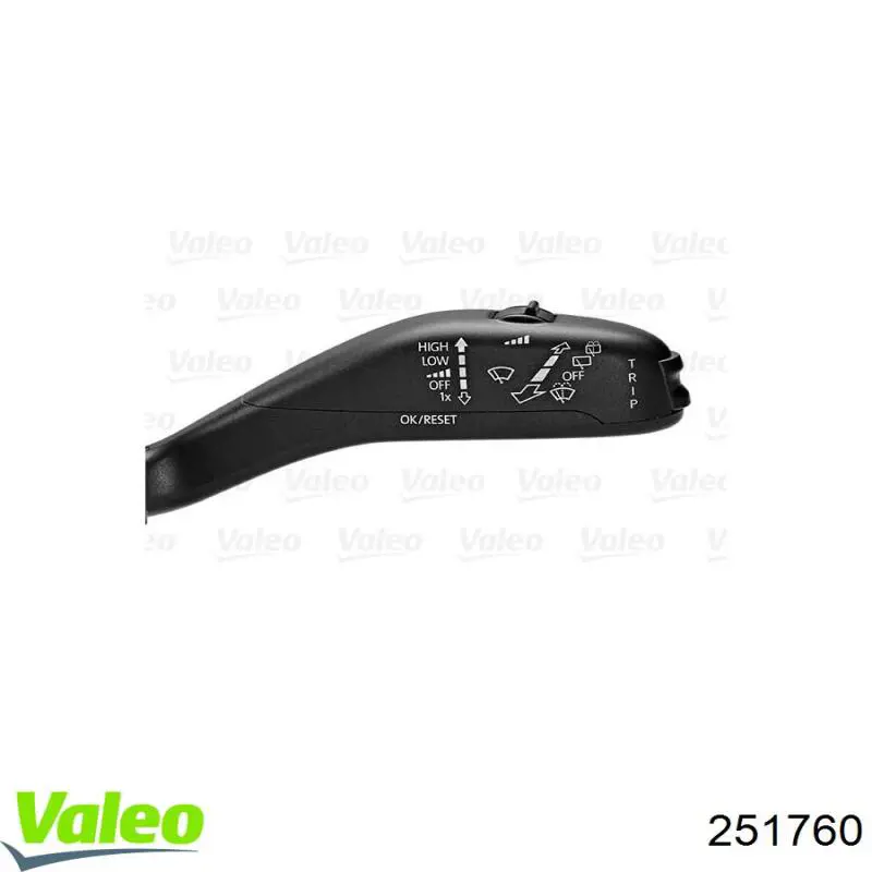 Перемикач підрульовий, в зборі VALEO 251760