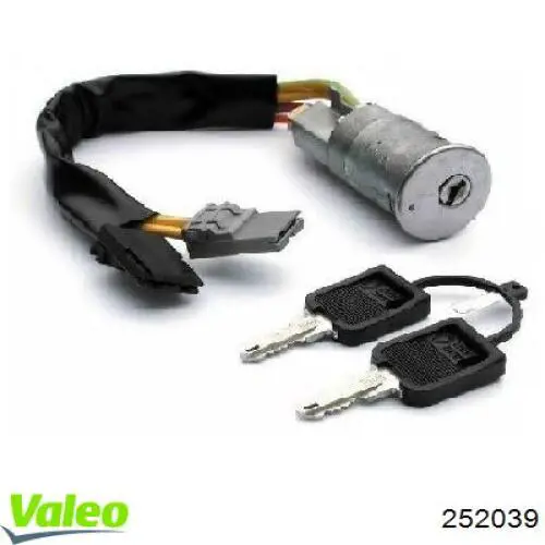 Купити 252039 VALEO Замок запалювання