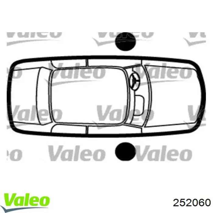 Купити 252060 VALEO Личинки замків