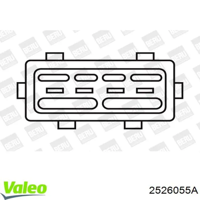 Котушка запалювання VALEO 2526055A ціна, від 25.34 USD