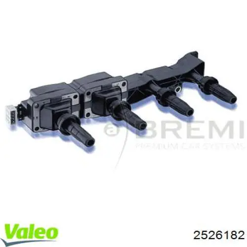 Котушка запалювання VALEO 2526182 ціна, від 52.48 USD
