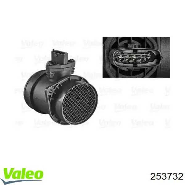 Витратомір повітря VALEO 253732