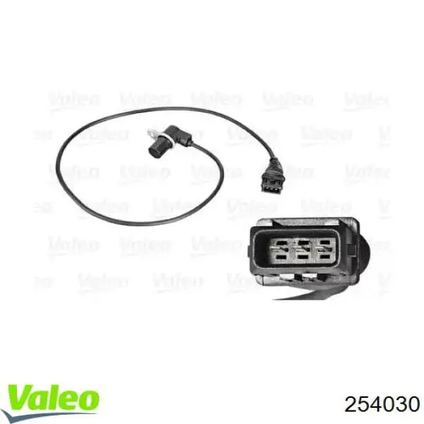 Купити 254030 VALEO Датчик положення (оборотів) коленвалу