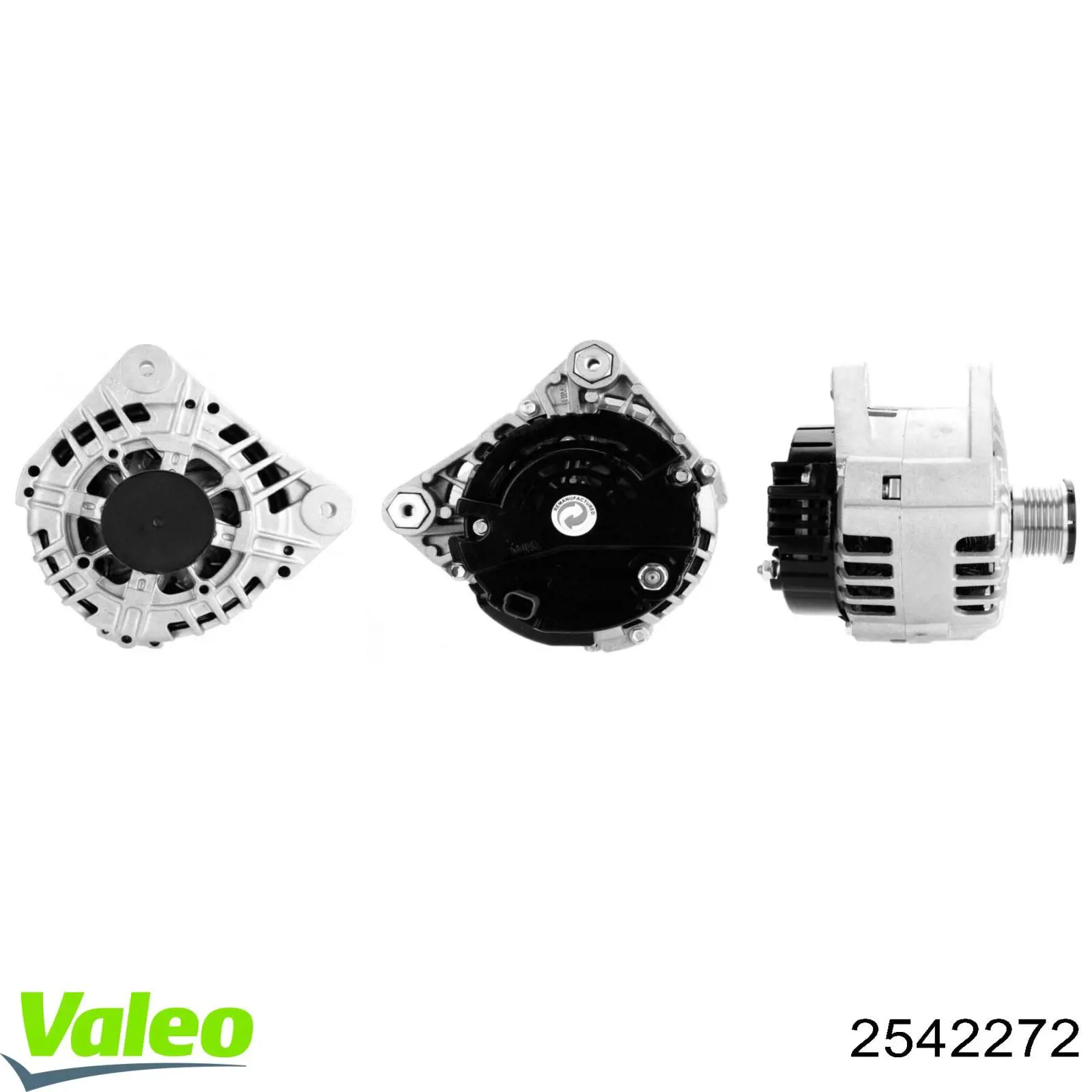 Генератор VALEO 2542272 ціна, від 131.25 USD