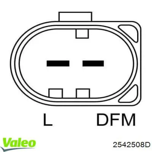 Генератор 2542508D VALEO