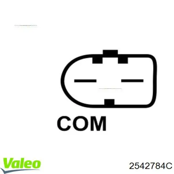 Генератор 2542784C VALEO