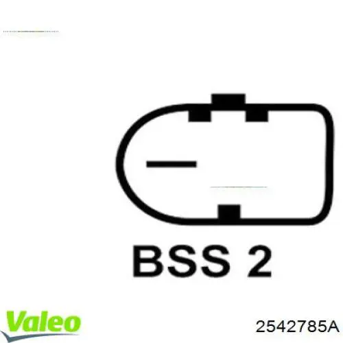 Генератор 2542785A VALEO