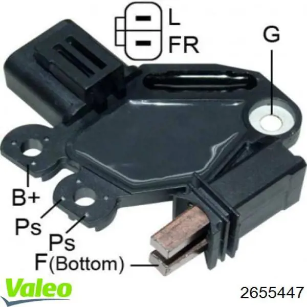 Генератор VALEO 2655447 ціна, від 57.01 USD