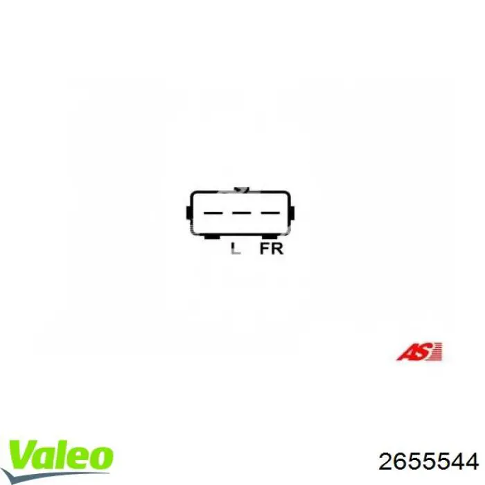 Генератор VALEO 2655544 ціна, від 50.68 USD