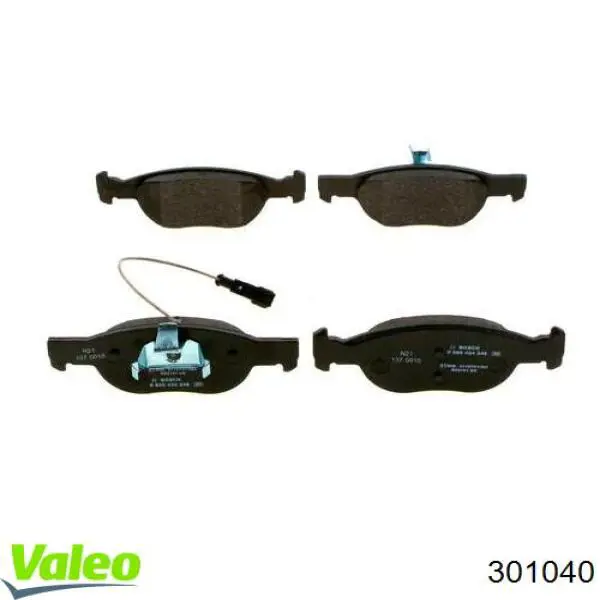 Гальмівні колодки VALEO 301040 ціна, від 17.08 USD