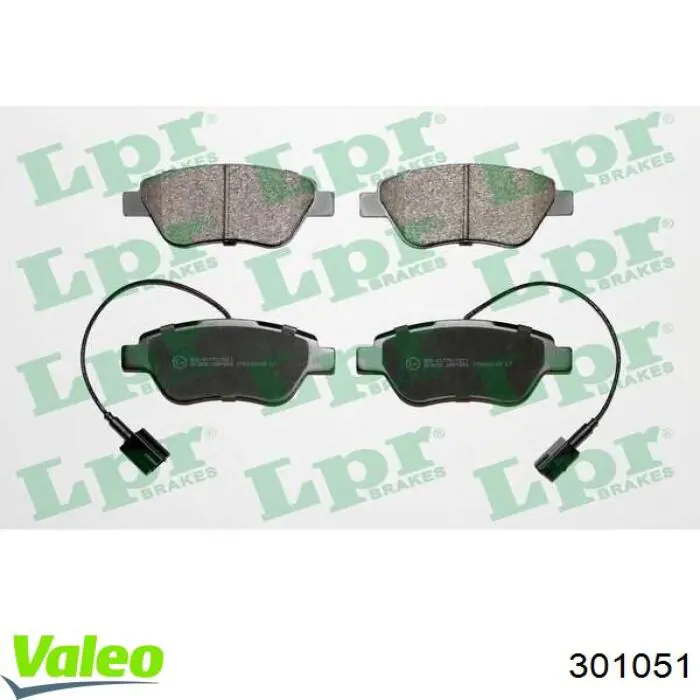 Гальмівні колодки VALEO 301051 ціна, від 19.69 USD