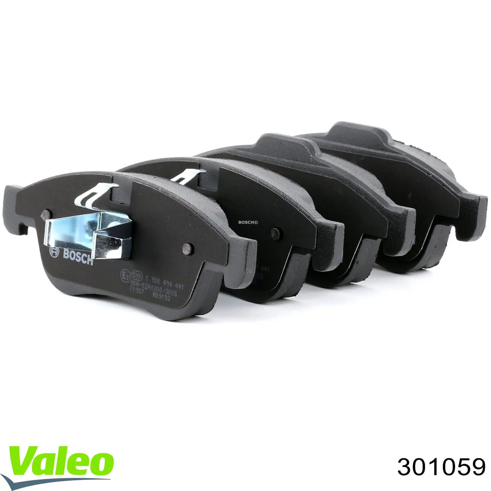 Передні тормозні колодки 301059 VALEO