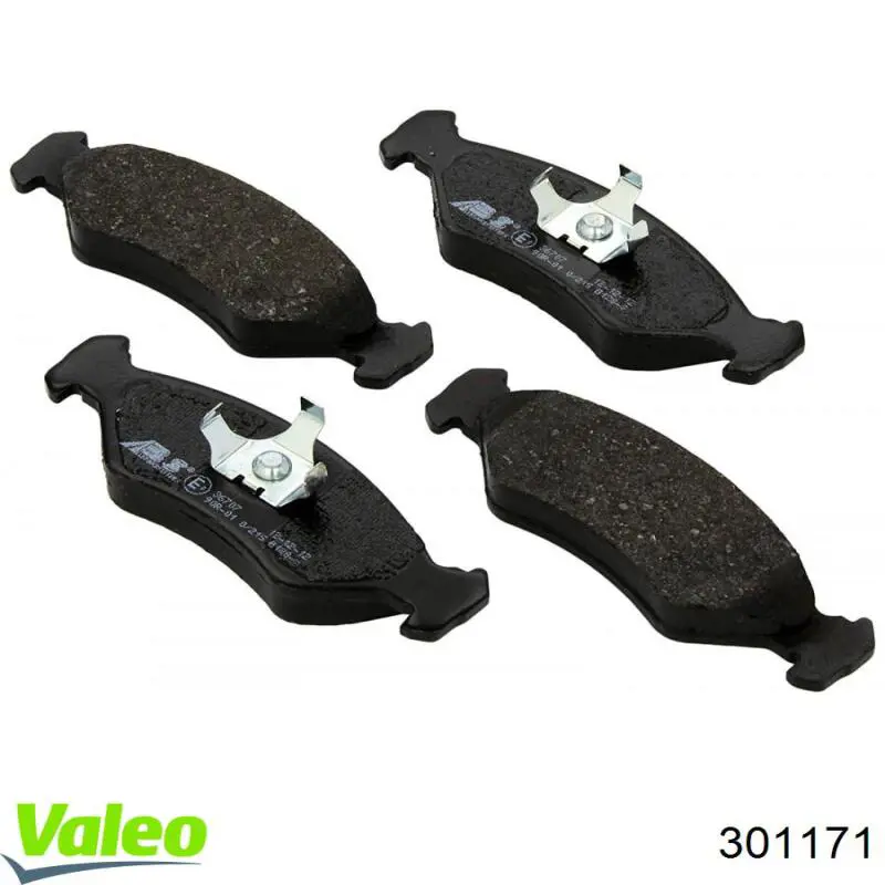 Гальмівні колодки VALEO 301171 ціна, від 15.66 USD