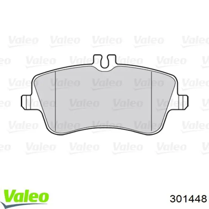 301448 VALEO Передні гальмівні колодки