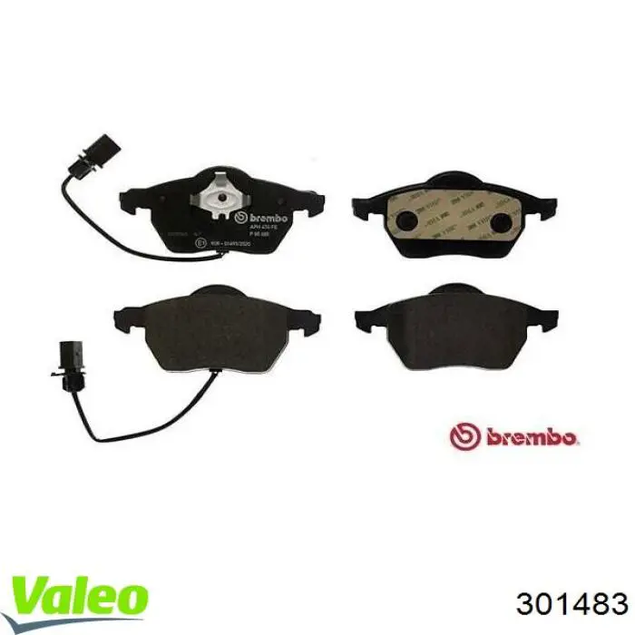 301483 VALEO Передні гальмівні колодки