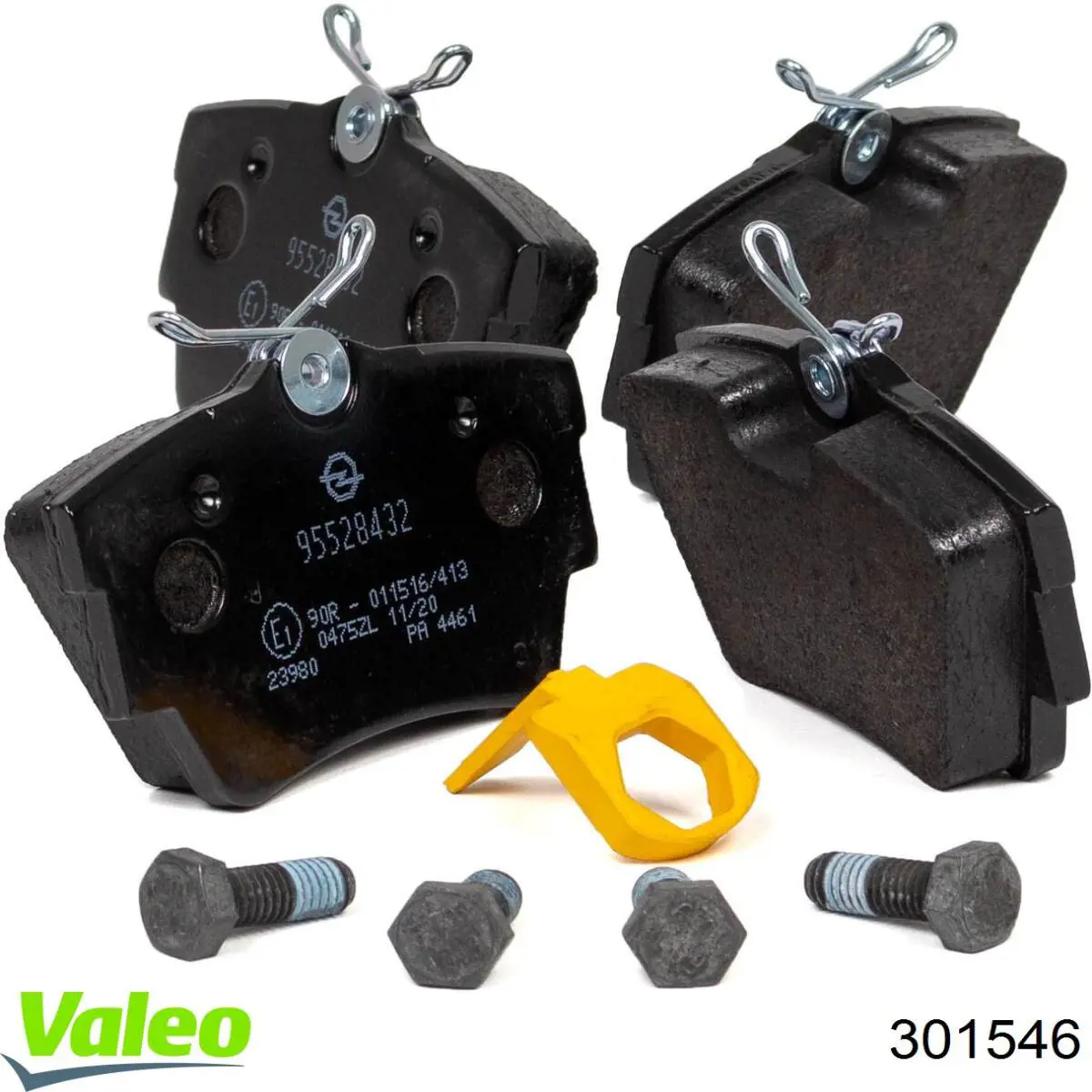 Задні гальмівні колодки VALEO 301546 ціна, від 17.62 USD